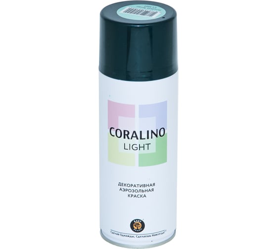 Декоративная аэрозольная краска CORALINO LIGHT Голубой туман CL1001 1