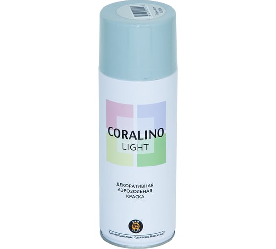 Декоративная аэрозольная краска CORALINO LIGHT Серый Агат CL1006 1