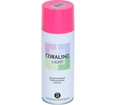 Декоративная аэрозольная краска CORALINO LIGHT Пыльная роза CL1004