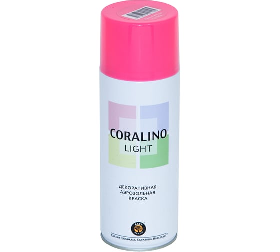 Декоративная аэрозольная краска CORALINO LIGHT Пыльная роза CL1004