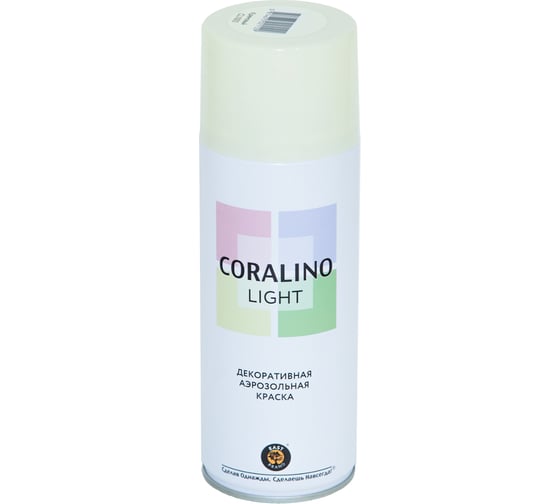 Декоративная аэрозольная краска CORALINO LIGHT Кремовый CL1005 1