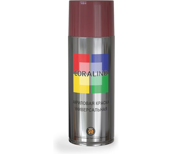 Аэрозольная краска CORALINO RAL3005 Красное вино C13005 1