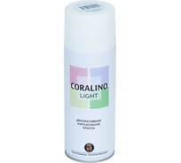 Декоративная аэрозольная краска CORALINO LIGHT Белый иней CL1010