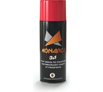Аэрозольная грунт-эмаль Monarca по ржавчине RAL3020 Светофорно-Красный 83020