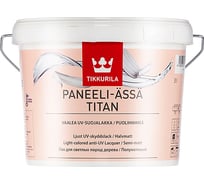 Лак TIKKURILA PANEELI ASSA TITAN для светлых пород дерева, полуматовый 3л 531650030