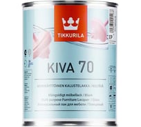 Лак TIKKURILA KIVA для мебели универсальный для внутренних работ, глянцевый 2,7л 85364040130
