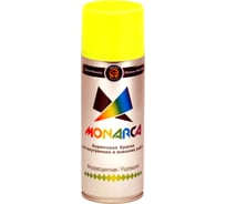 Аэрозольная краска MONARCA флуоресцентная Желтый 41005