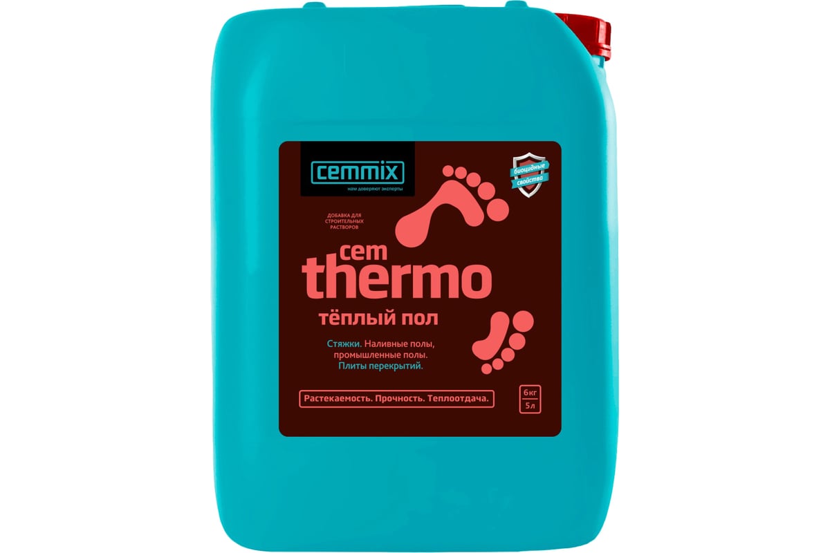 Добавка для теплых полов cemmix cemthermo