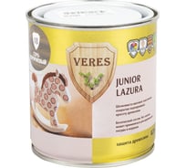 Пропитка Veres Junior Lazura №18 серо-коричневый 0.25 л 1/6 48848
