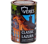 Пропитка Veres Classic Lazura №8 дуб темный 0.9 л 1/6 42015
