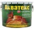 Защитно-декоративное покрытие для дерева АКВАТЕКС 2 в 1 полуматовое, венге, 10 л 135088 3