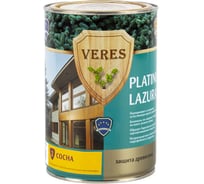 Пропитка Veres Platinum Lazura №2 сосна 0.9 л 1/6 48810