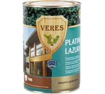 Пропитка Veres Platinum Lazura №3 тик 0.9 л 1/6 48811