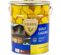 Пропитка Veres Gold Lazura №3 тик 10 л 1 45282