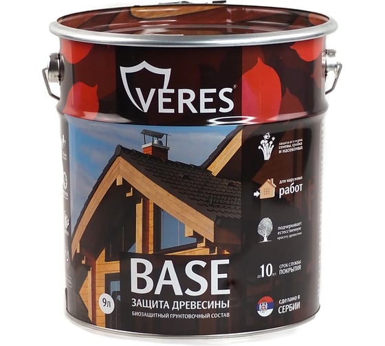 Грунтовка Veres Base 9 л 1 205699 1