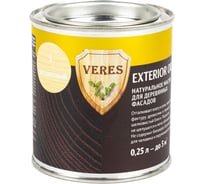 Масло Veres Oil Exterior для наружных работ №1 бесцветный 0.25 л 1/6 52286