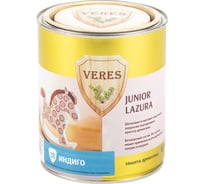 Пропитка Veres Junior Lazura №28 индиго 0.75 л 1/4 48885