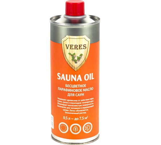 Масло Veres Sauna Oil для саун 0.5 л 1/6 135424 1