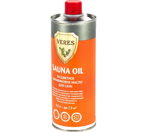 Масло Veres Sauna Oil для саун 0.5 л 1/6 135424