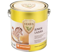 Пропитка Veres Junior Lazura №15 терракотовый 2.5 л 1/4 48895