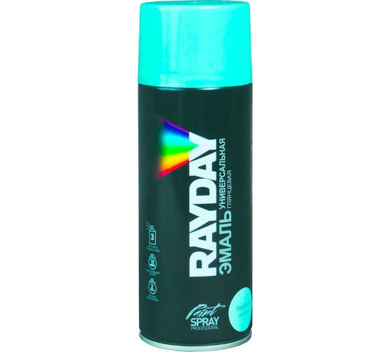 Акриловая краска аэрозоль Rayday голубая 520 мл 12 PU-0544 135006 1