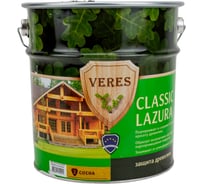 Пропитка Veres Classic Lazura №2 сосна 9 л 1 205682