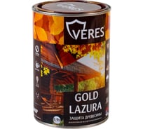 Пропитка Veres Gold Lazura №3 тик 0.9 л 1/6 42711