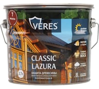 Пропитка Veres Classic Lazura №7 махагон 2.7 л 1/4 42020