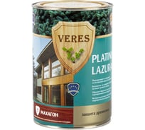 Пропитка Veres Platinum Lazura №7 махагон 0.9 л 1/6 48813