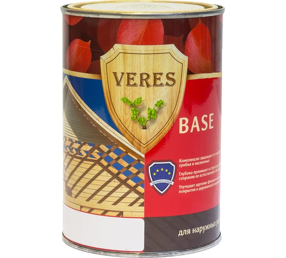 Пропитка Veres Classic Lazura №10 каштан 0.9 л 1/6 42010