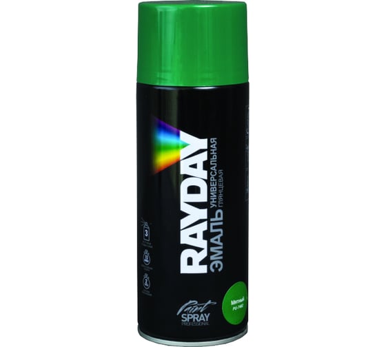 Акриловая краска аэрозоль Rayday мятная 520 мл 12 PU-7482 135012 1