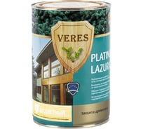 Пропитка Veres Platinum Lazura №1 бесцветный 0.9 л 1/6 48807 16149834