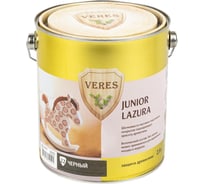 Пропитка Veres Junior Lazura №22 черный 2.5 л 1/4 48891