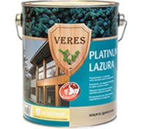 Пропитка Veres Platinum Lazura №4 орех 2.7 л 1/4 48823