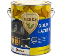 Пропитка Veres Gold Lazura №10 каштан 2.7 л 4 44938
