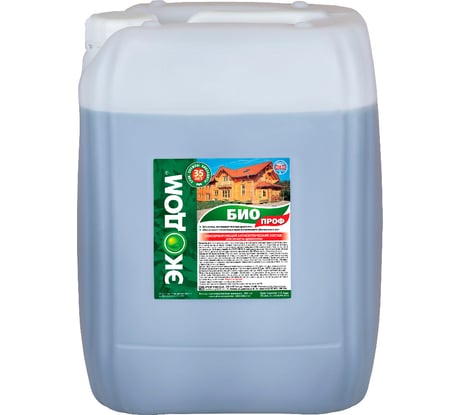 Консервирующий антисептик для защиты древесины Экодом Биопроф 65 кг 1 45808