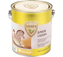 Пропитка Veres Junior Lazura №6 пшеничный 2.5 л 1/4 48893
