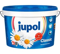 Матовая краска Jub Jupol Classic для стен и потолков супербелая 10 л 1/44 48278