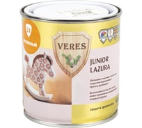 Пропитка Veres Junior Lazura №24 оранжевый 0.25 л 1/6 48861