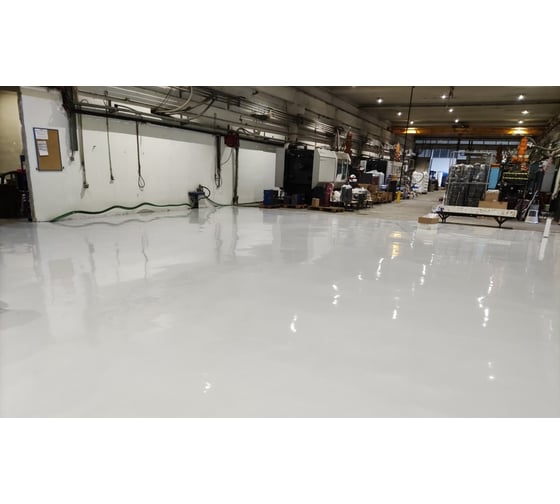Двухкомпонентное эпоксидное покрытие для пола NEOTEX EPOXOL FLOOR A+В 13,5 кг серый RAL 7040 14621000