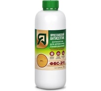 Антисептик Ярославский Антисептик фбс-211 для защиты древесины дуб 1л 409006