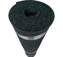 Покрытие из резиновой крошки ООО АМОРТЕКС Спорт (зеленый) 6000x1500x10мм, 0126