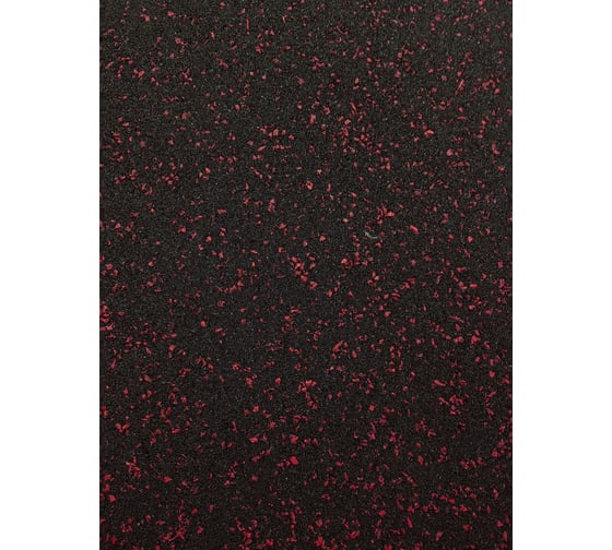 Покрытие из резиновой крошки ООО АМОРТЕКС Спорт (красный) 6000x1500x10мм, 0136