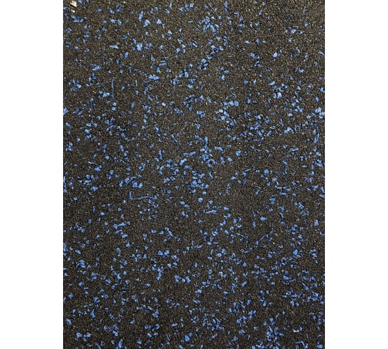 Покрытие из резиновой крошки ООО АМОРТЕКС Спорт (синий) 6000x1500x10мм, 0106