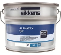 Краска SIKKENS ALPHATEX SF акриловая для стен и потолков для вн. работ, матовая, BS W05 1л 5260456