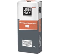 Декоративный штукатурный состав LINNIMAX Mineralputz Master Weiss K15 25 кг 746100012