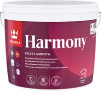 Краска Tikkurila HARMONY акрилатная, стойкая к мытью, глубокоматовая, база A 9л 5