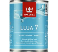 Краска Tikkurila LUJA 7 антигрибковая для влажных помещений, матовая, база A 0,9л 40986