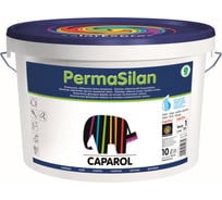 Краска CAPAROL PERMASILAN BASIS 1 эластичная, фасадная 10л 807389