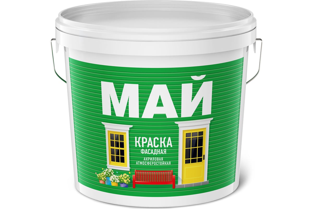 Краска Фасадная Акриловая Для Наружных Работ Цена